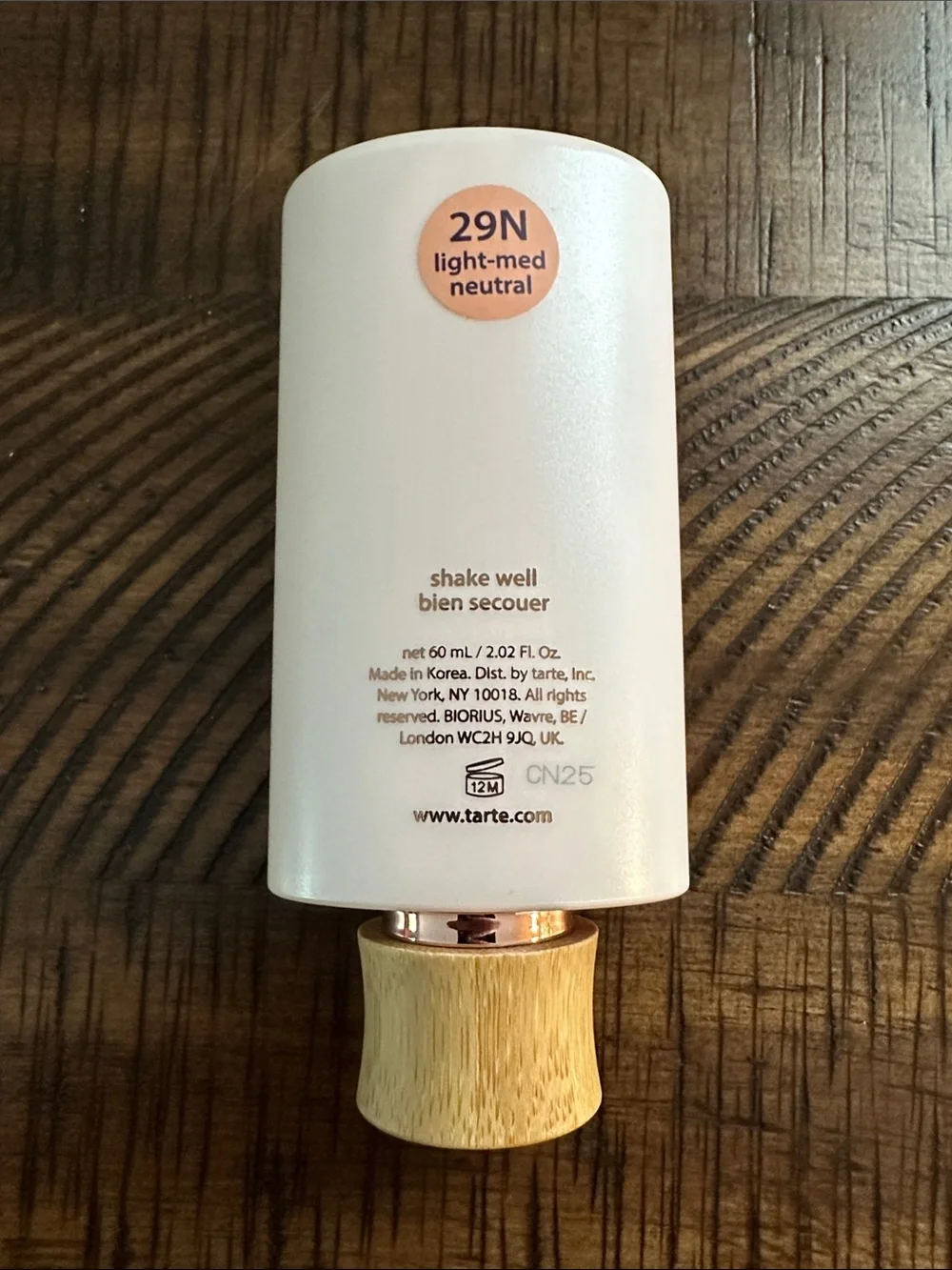 tarte Timeless Hydrating Foundation - Shade 29N Light-Medium
